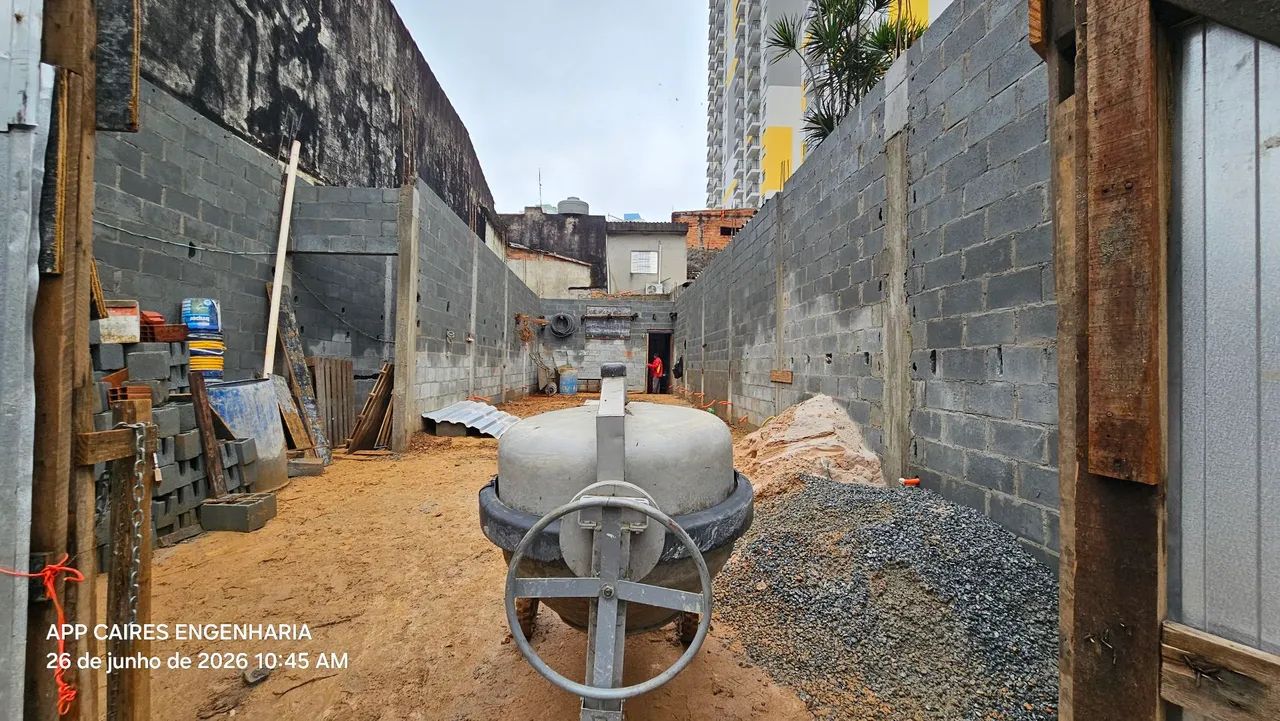 Vendo terreno de 7x20,5 com planta aprovada  com área 135m2 para ser construída  - Foto 5