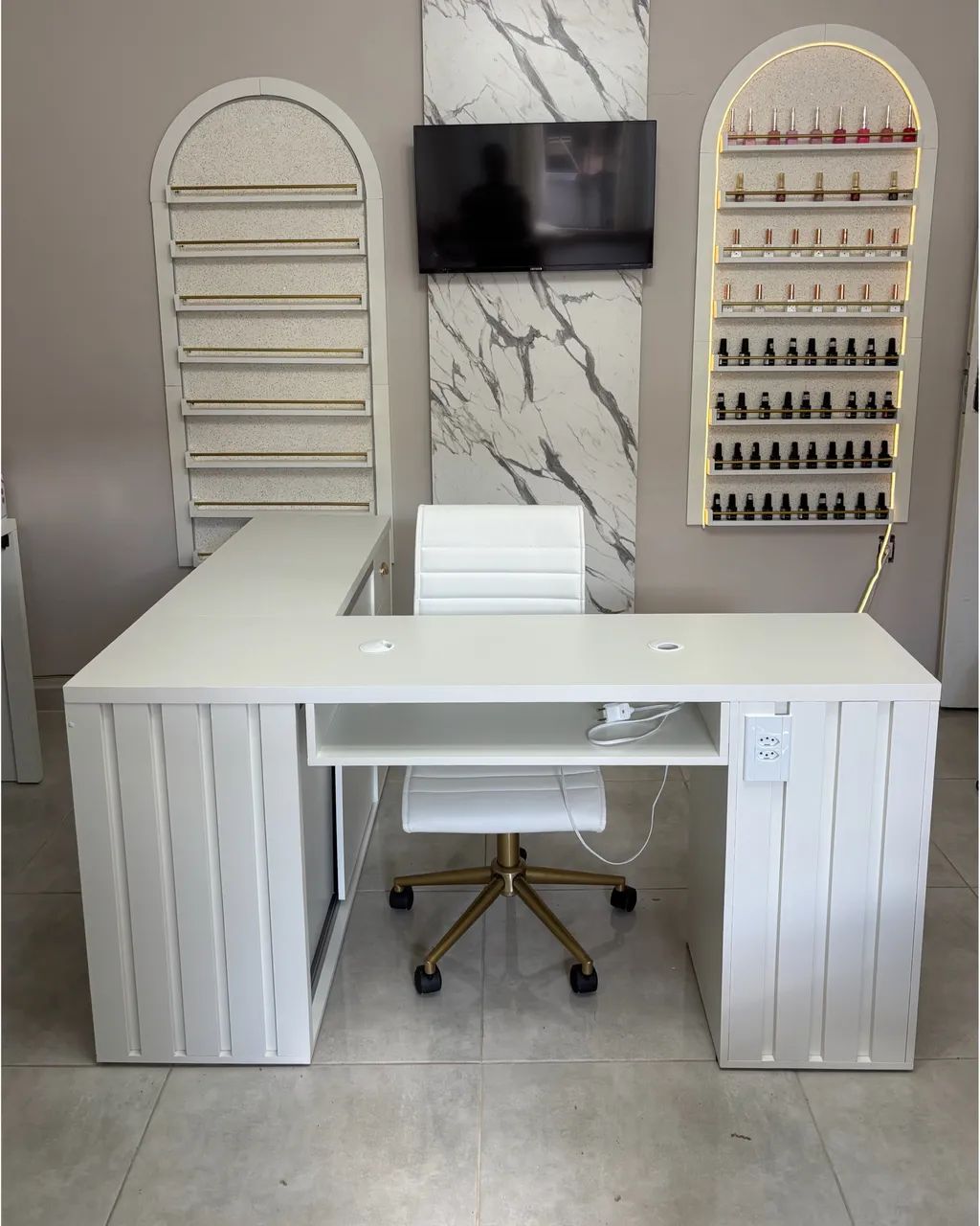 Mesa em L para Nail Designer - Foto 3