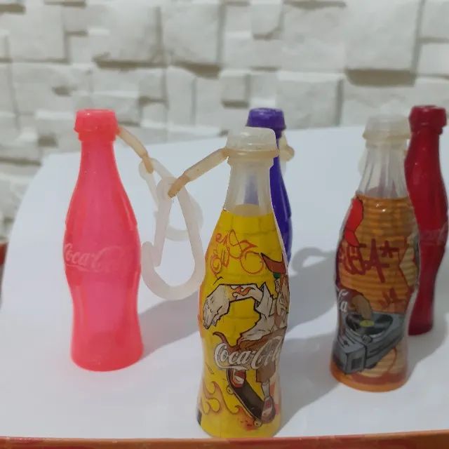 Lote Mini Garrafinhas Coca-Cola Colecionáveis (Anos 90/2000) - Foto 5