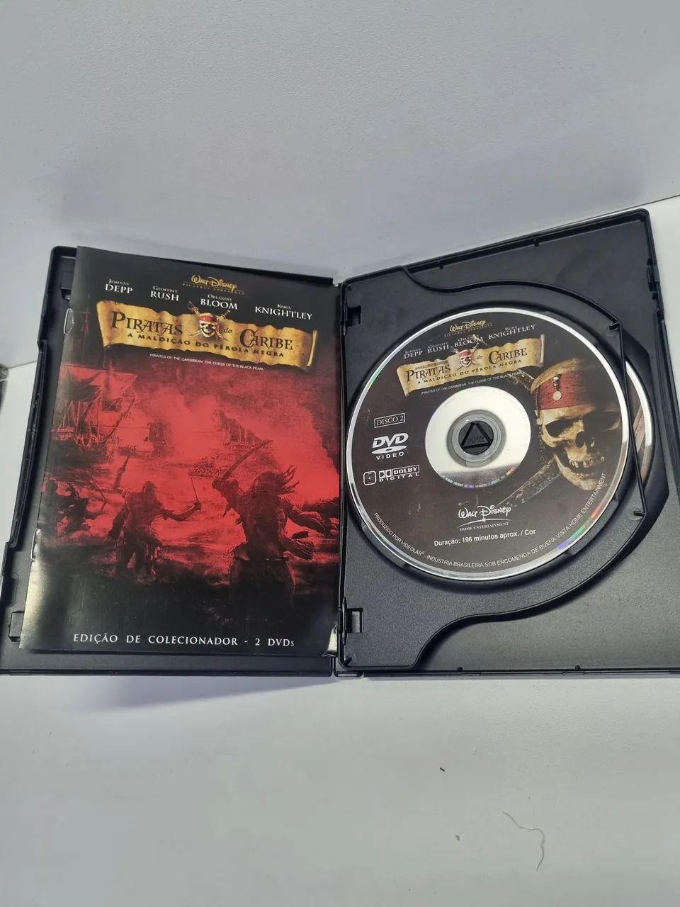 Dvd colecionador piratas do caribe - Foto 2