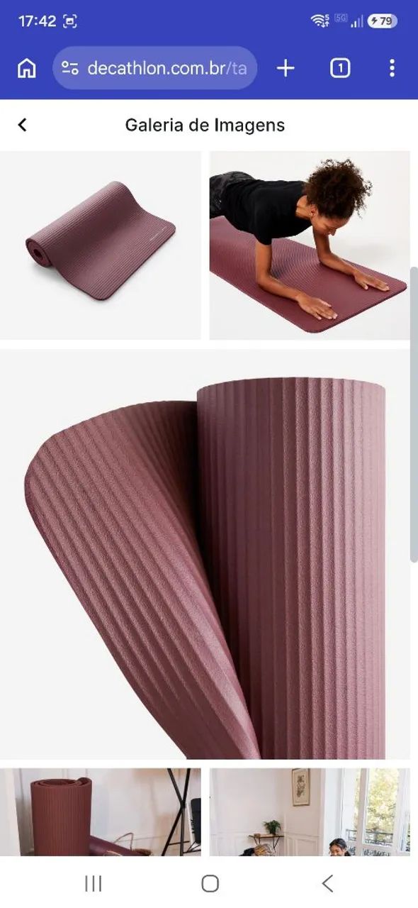 Tapete para yoga/pilates
