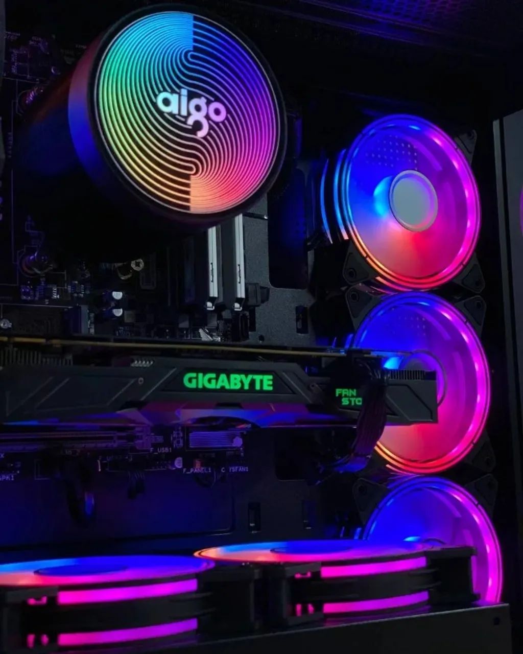 Computador Gamer Ryzen 5 3500X | 16GB RAM | SSD 512GB | GTX 1070