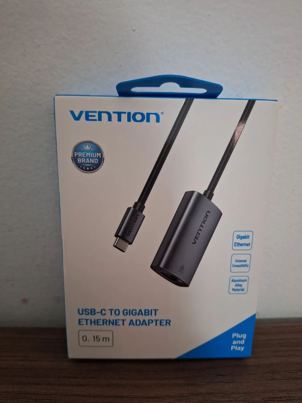 Adaptador Vention USBC para RJ45 1000mbs - Foto 2