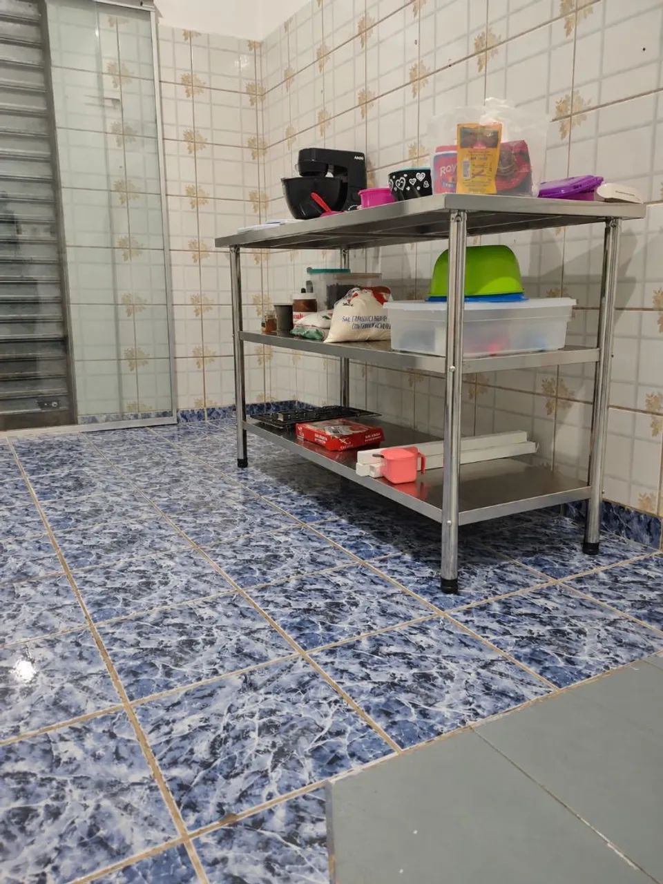 Mesa bancada aço inox 