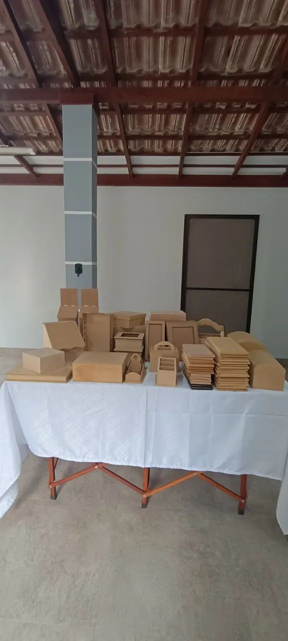 lote de mdf para artesanato