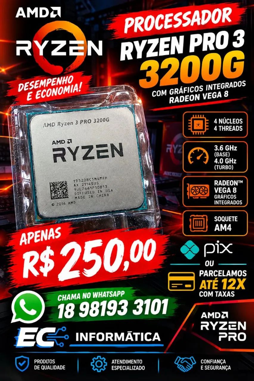 Ryzen 3 Pro 3200g