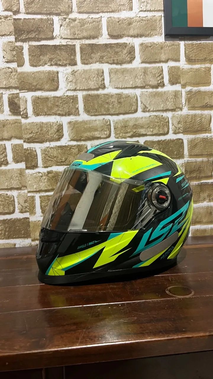 Capacete ls2 draze verde 