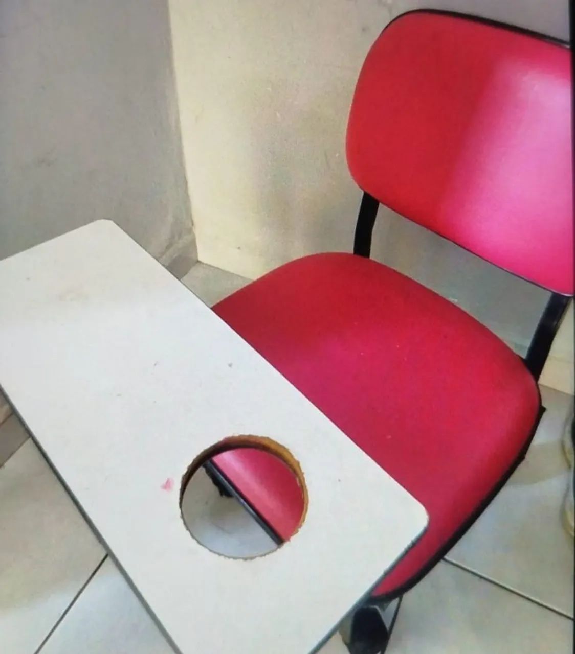 Pedicure e manicure cadeira