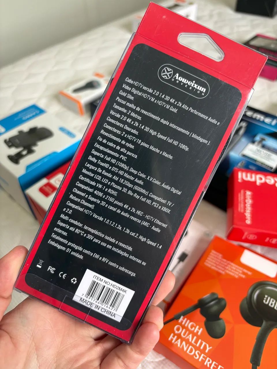 Cabo HDMI 2M- versão 2.0 - Foto 2