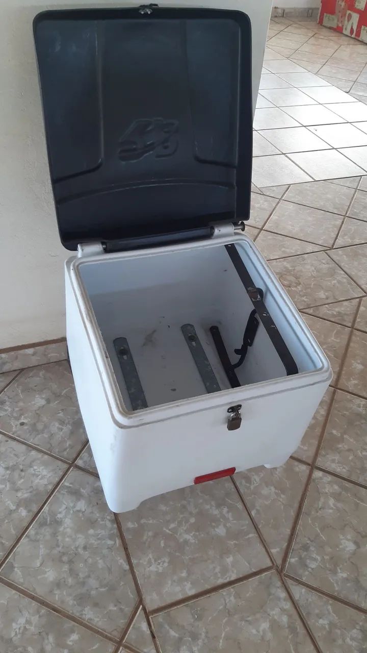 Baú Moto Resiplastic 90L - Foto 5