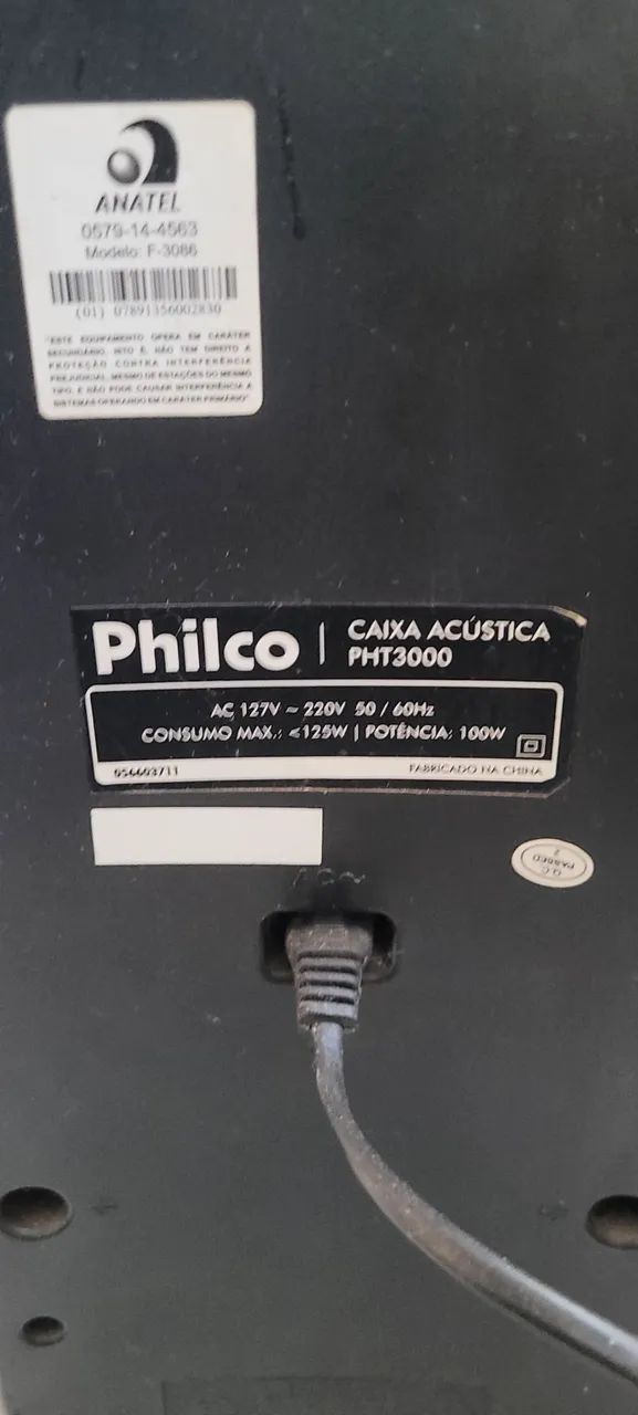 Caixa de som marca Philco  - Foto 3