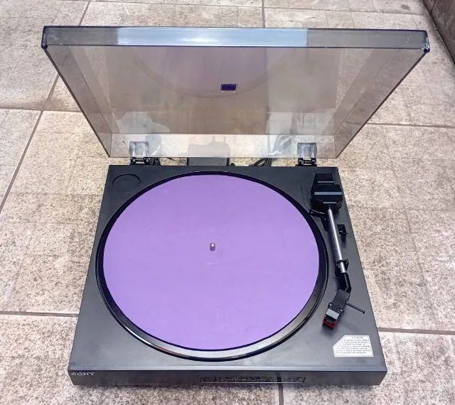 Toca Discos Sony Ps-lx21c Com Agulha - Funcionando