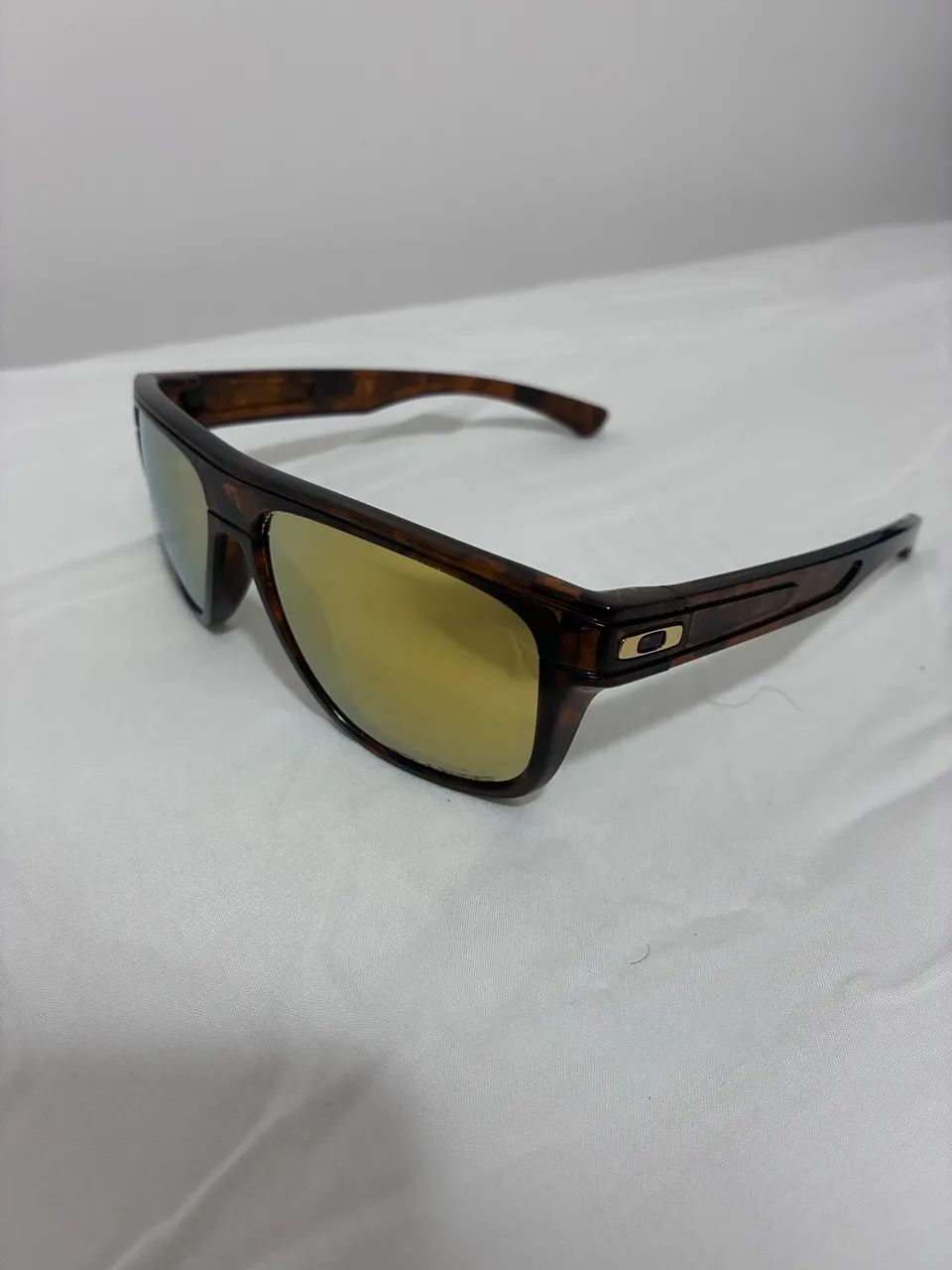 Óculos oakley bredbox marrom 
