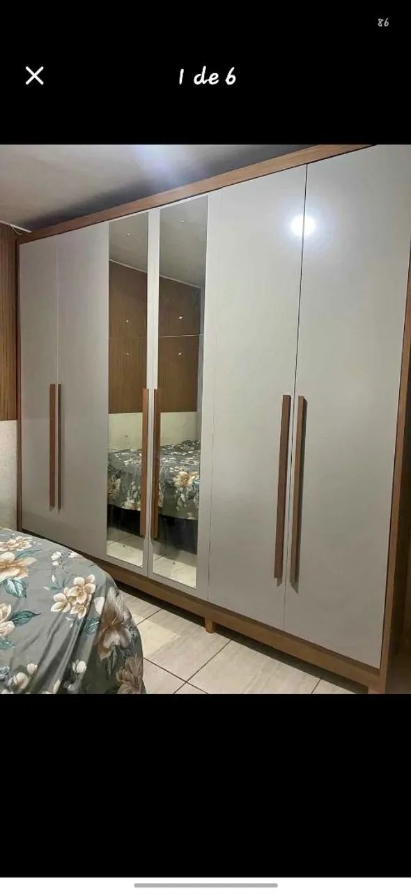 Guarda Roupa MDF 2,71 metros  - Foto 2
