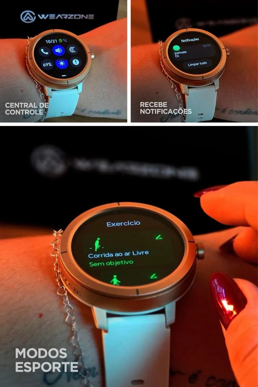 ? SMARTWATCH FLARE - TECNOLOGIA E ESTILO NO SEU PULSO  - Foto 2