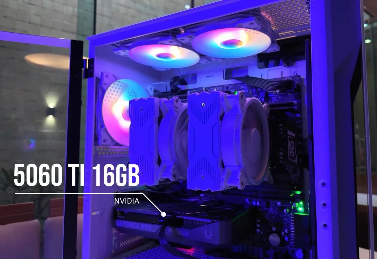 PC Workstation Gamer Dual Xeon 256gb Ram 5060TI - Foto 2