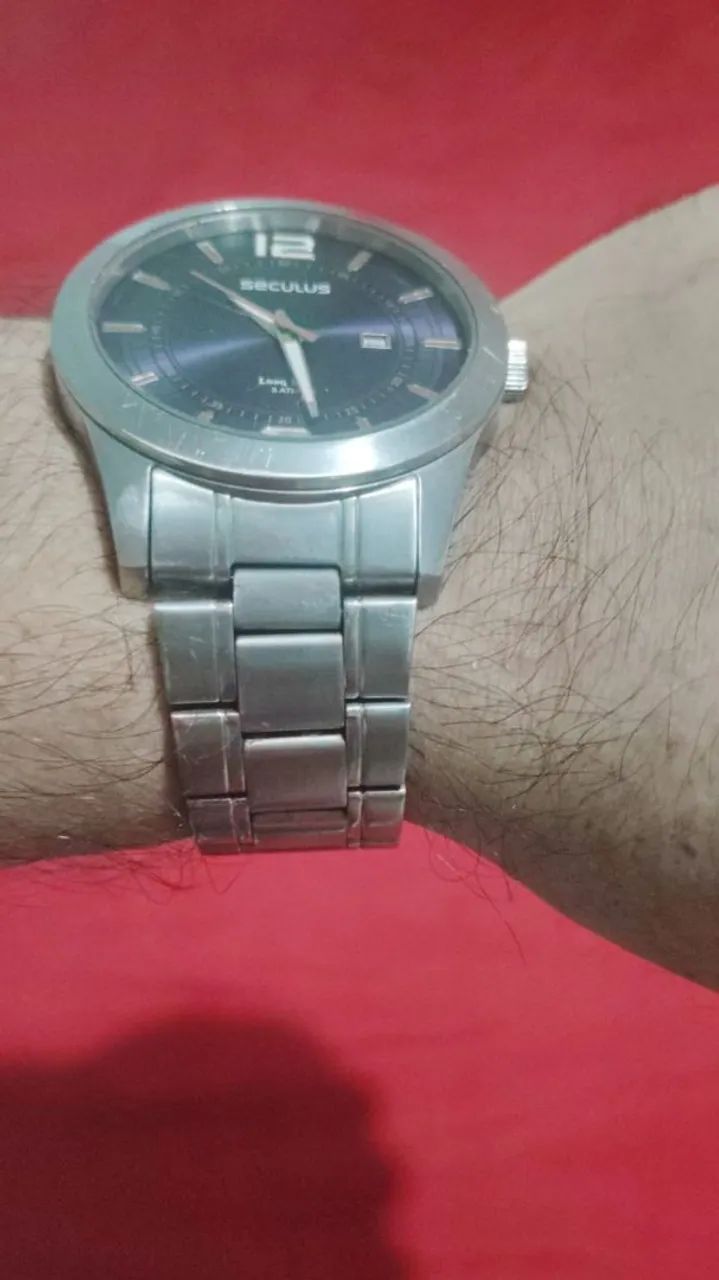 Relógio seculus long life  - Foto 4