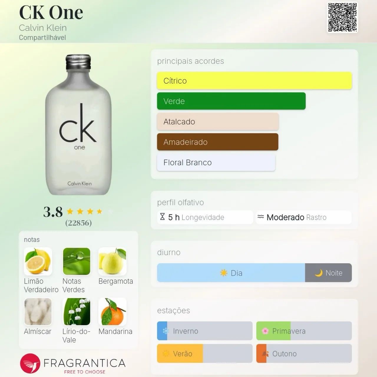 Perfume Calvin Klein One com Eau de Toilette 100ml - Foto 2