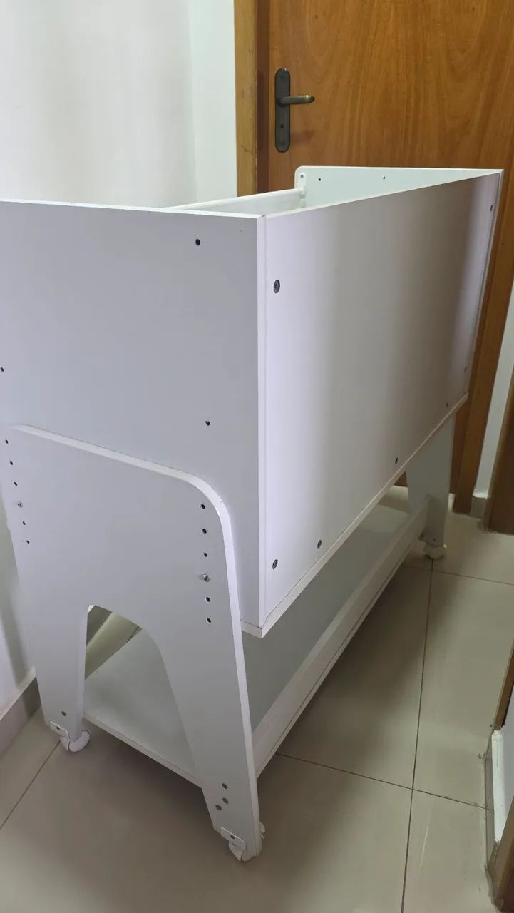 Mini berço com colchão  - Foto 3