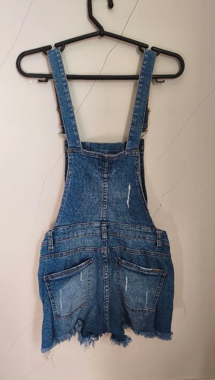 Jardineira jeans - Foto 2