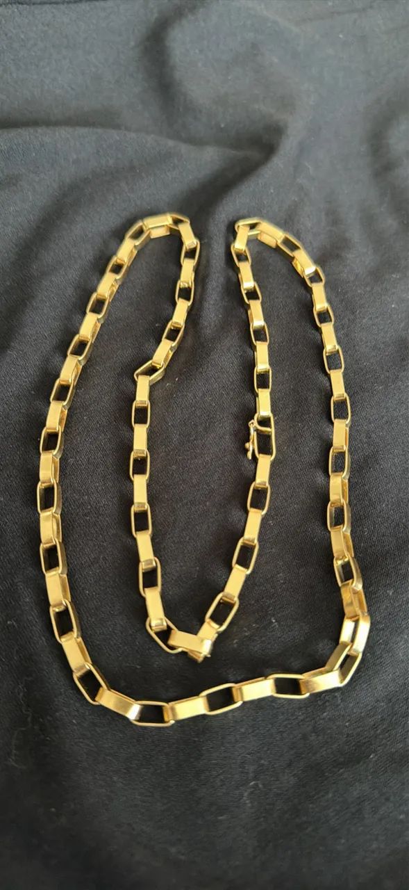 Cordão ouro 18k novo