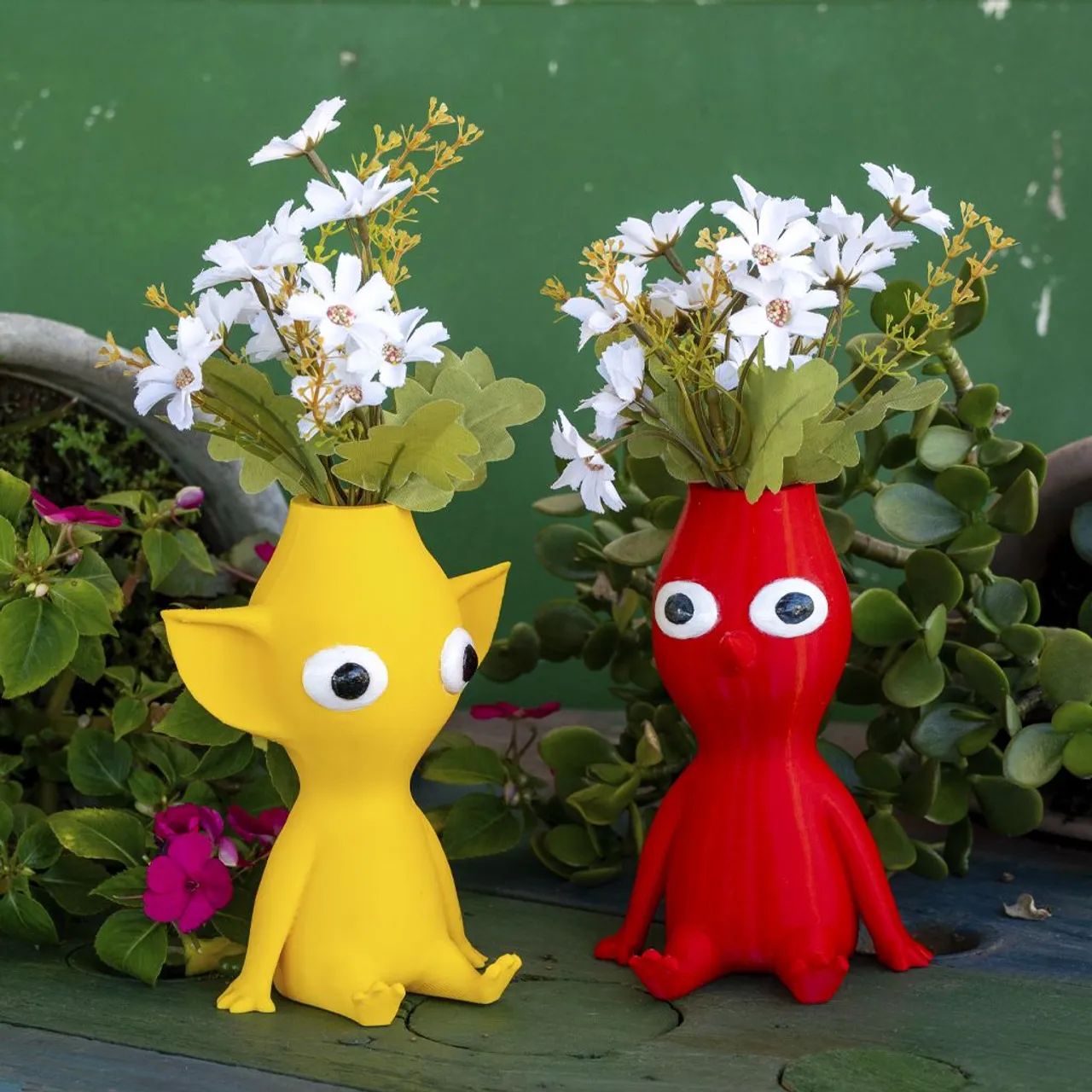 Vaso de Flor Pikmin Nintendo