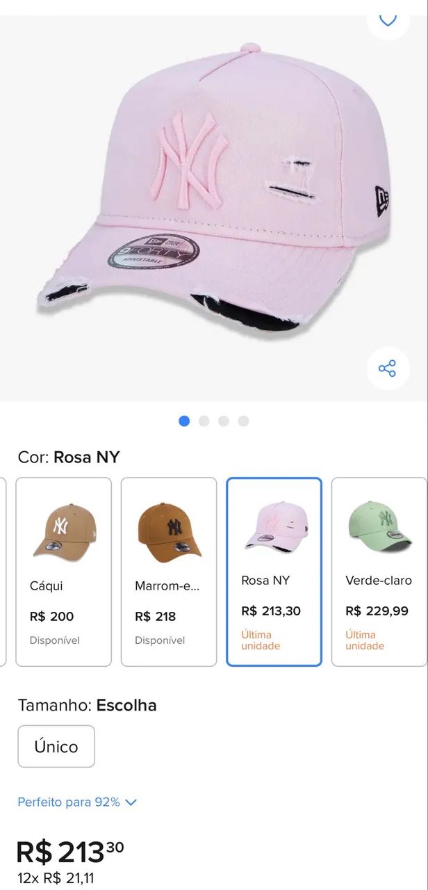 Vendo Boné New Era ! - Foto 2