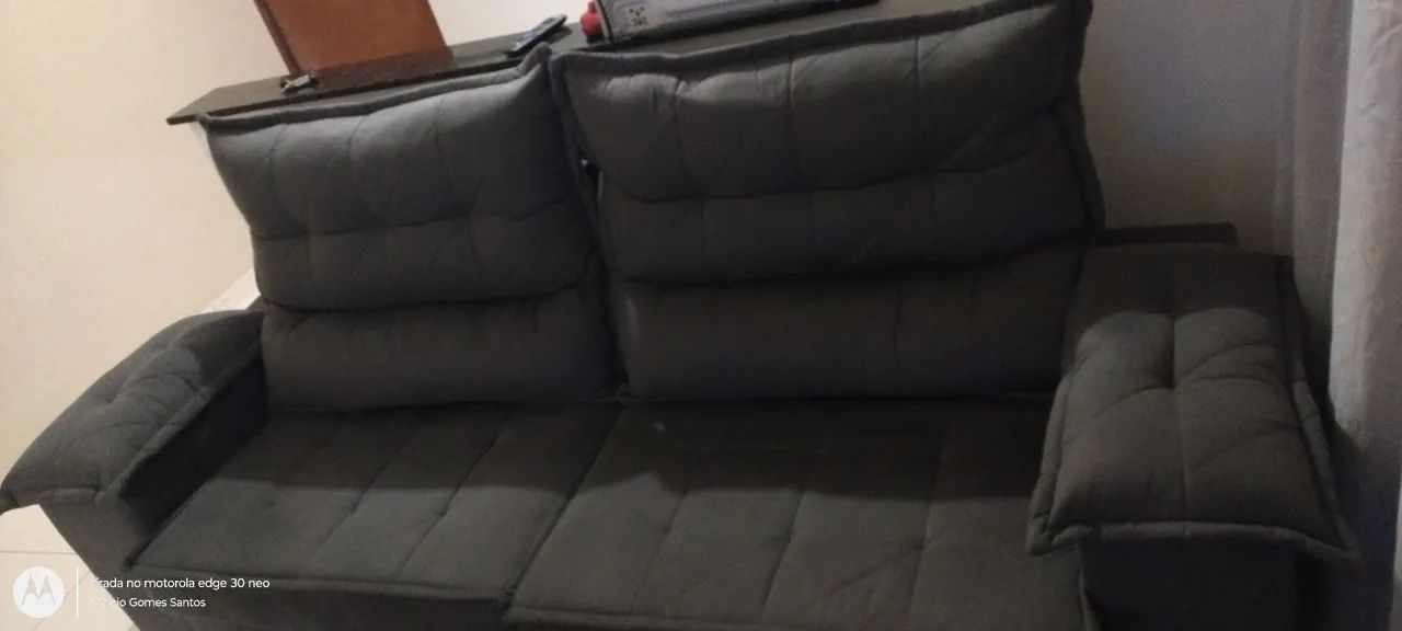 Vendo sofra tratil semi- novo! - Foto 4