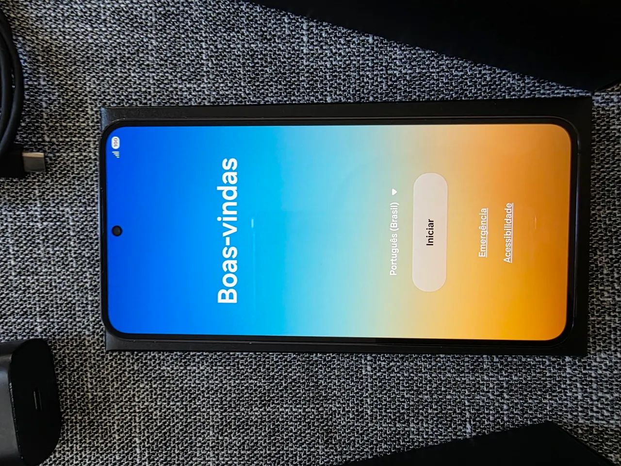 Galaxy 23 256 GB  Impecável  com Caixa e Nota Fiscal Preto - Foto 3