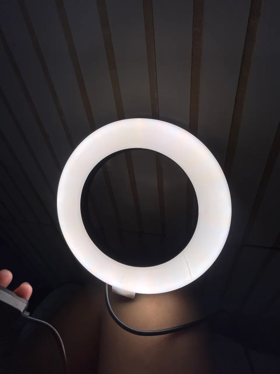 mini ring light com clipe de selfie  - Foto 2