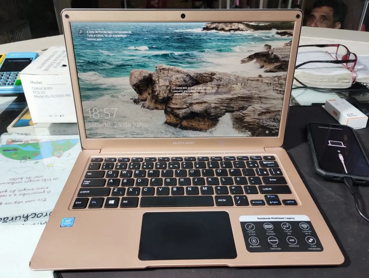 Notebook Multilaser Legacy 4Ram 32Gb - Foto 2