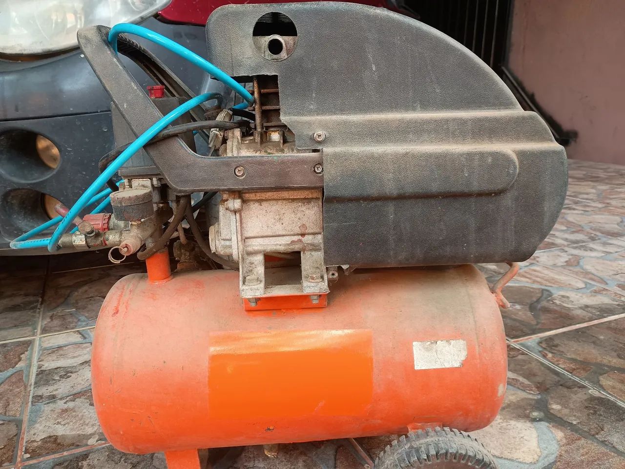 Compressor de ar funcionando poço entrega  - Foto 2
