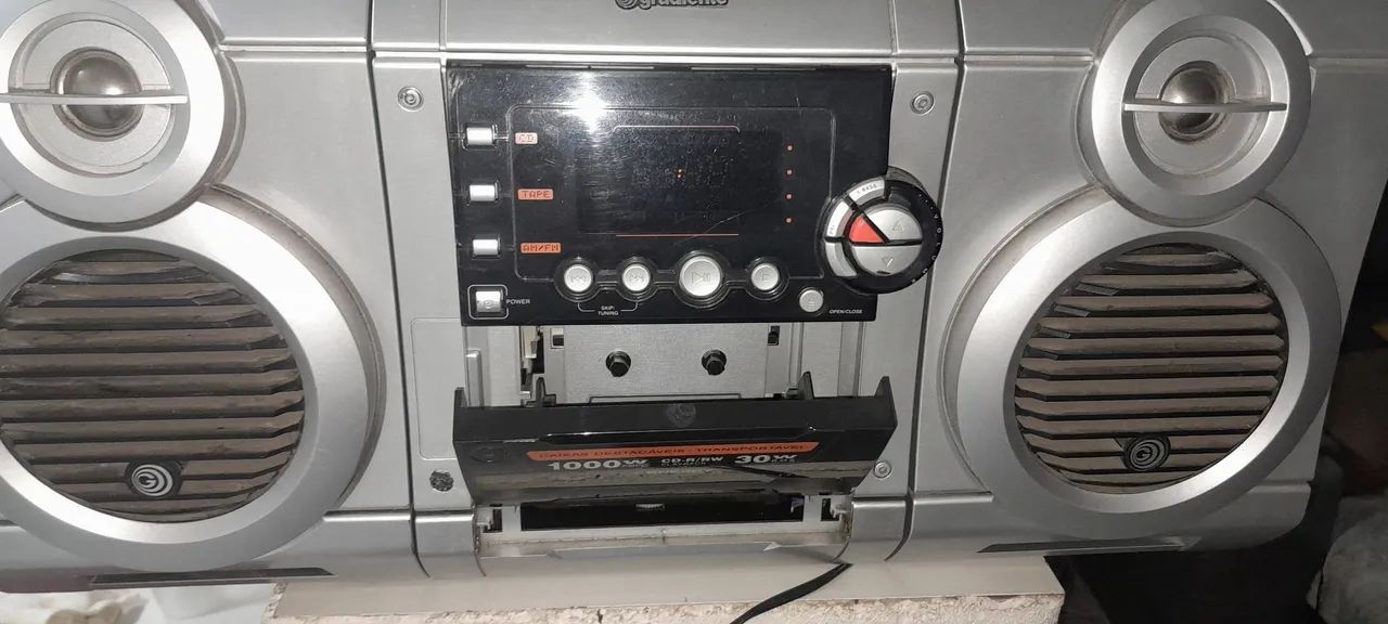 Microsystem Gradiente + 2 Caixas  - Foto 2