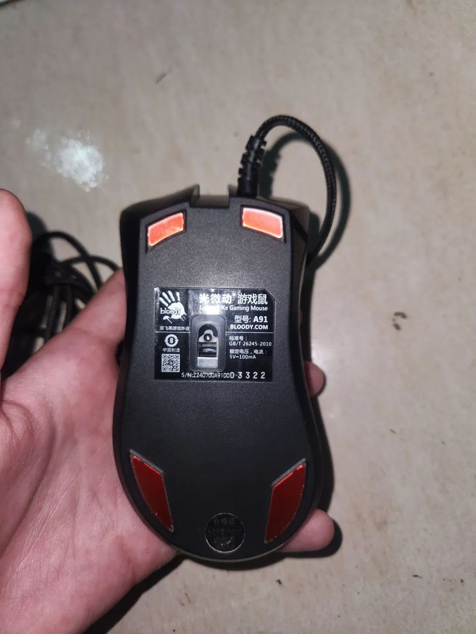 Vendo mouse Bloody A91 (sem caixa) funcionando normalmente  - Foto 3