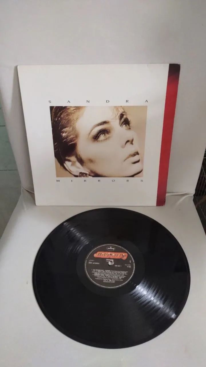 LP Disco de Vinil Sandra Mirrors com encarte
