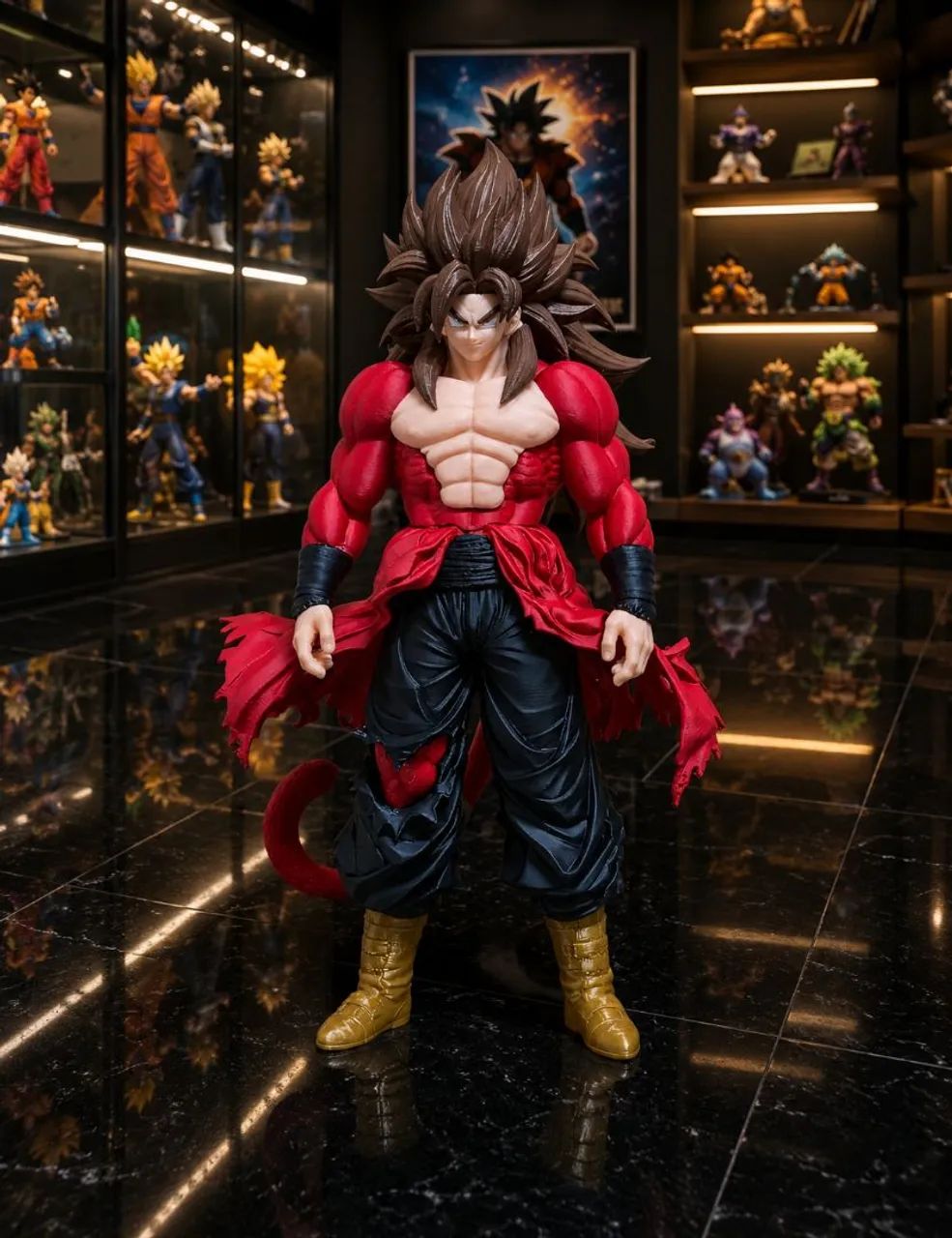 BONECO DRAGON BALL GOKU SSJ4 - Foto 5
