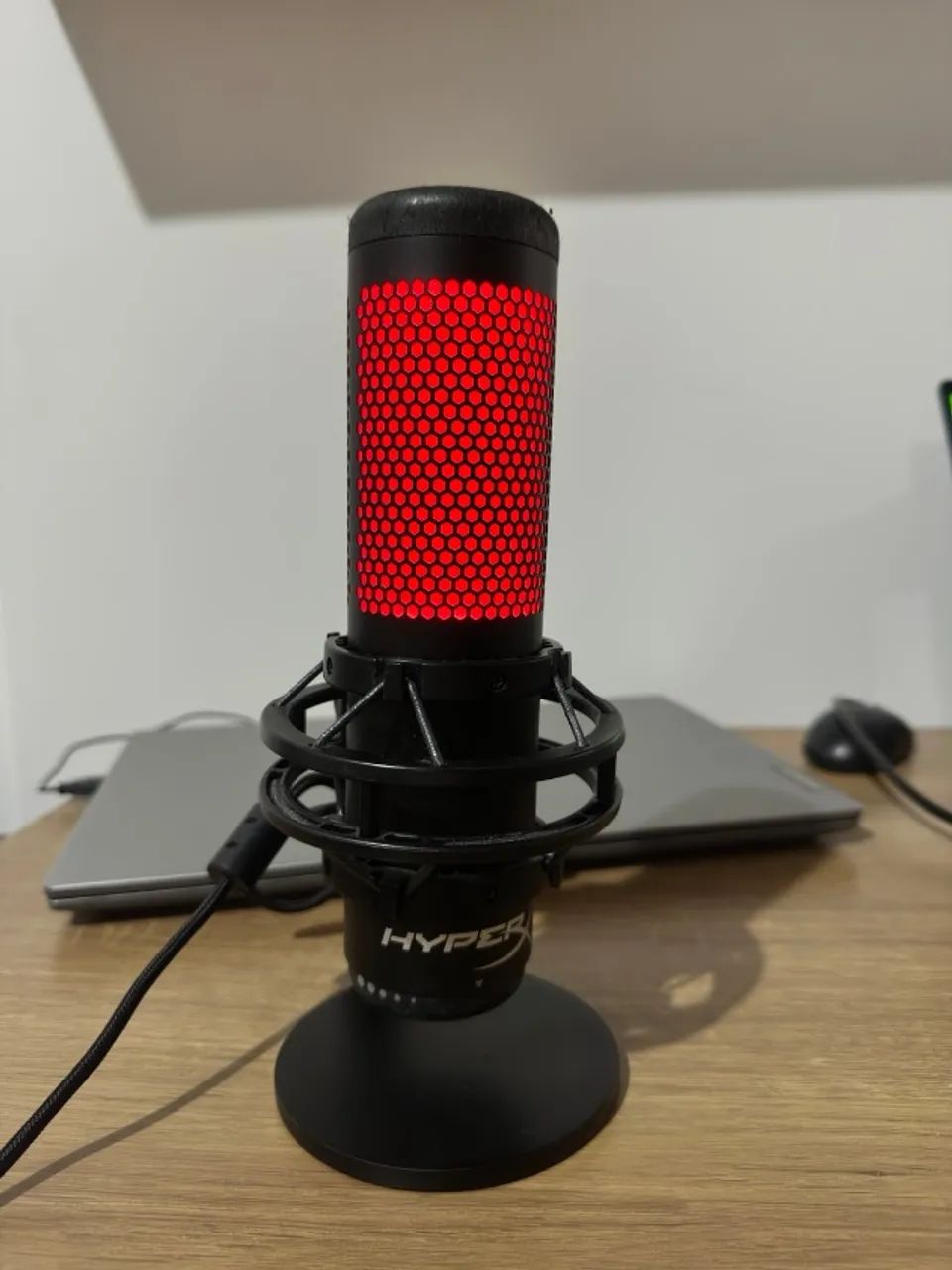 Título: Microfone HyperX QuadCast Original USB com LED Vermelho - Foto 3