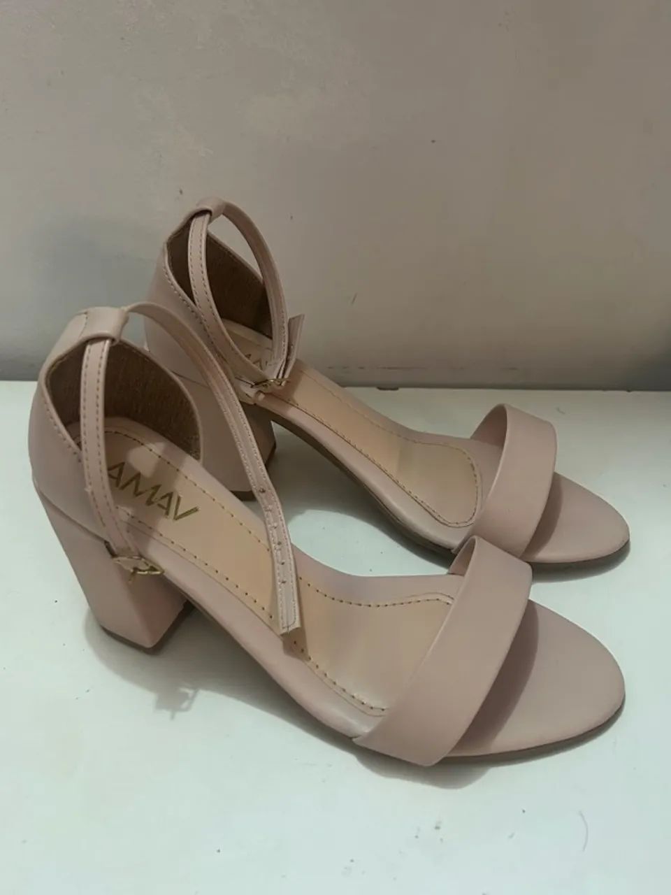 Salto alto rose