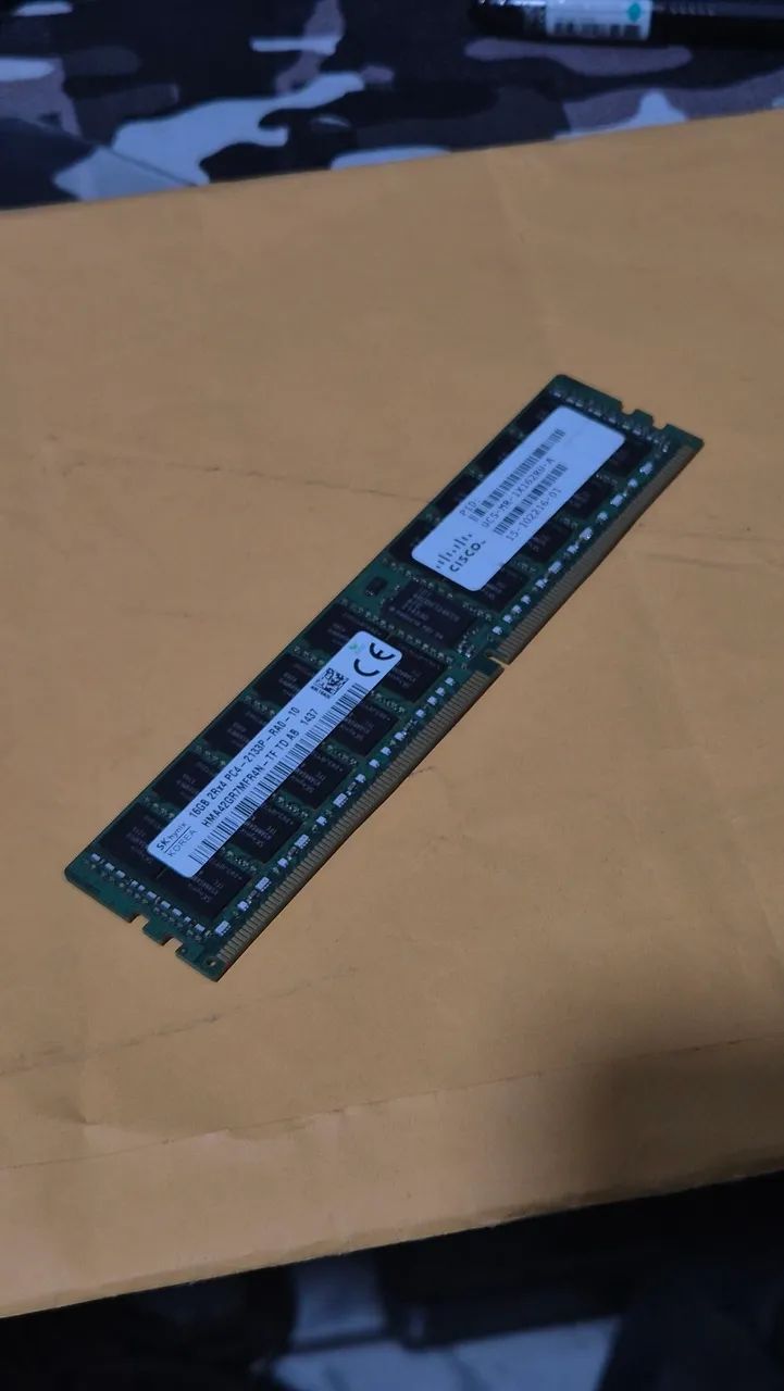 Memória RAM reg ecc ddr4 16gb Cisco server - Foto 2
