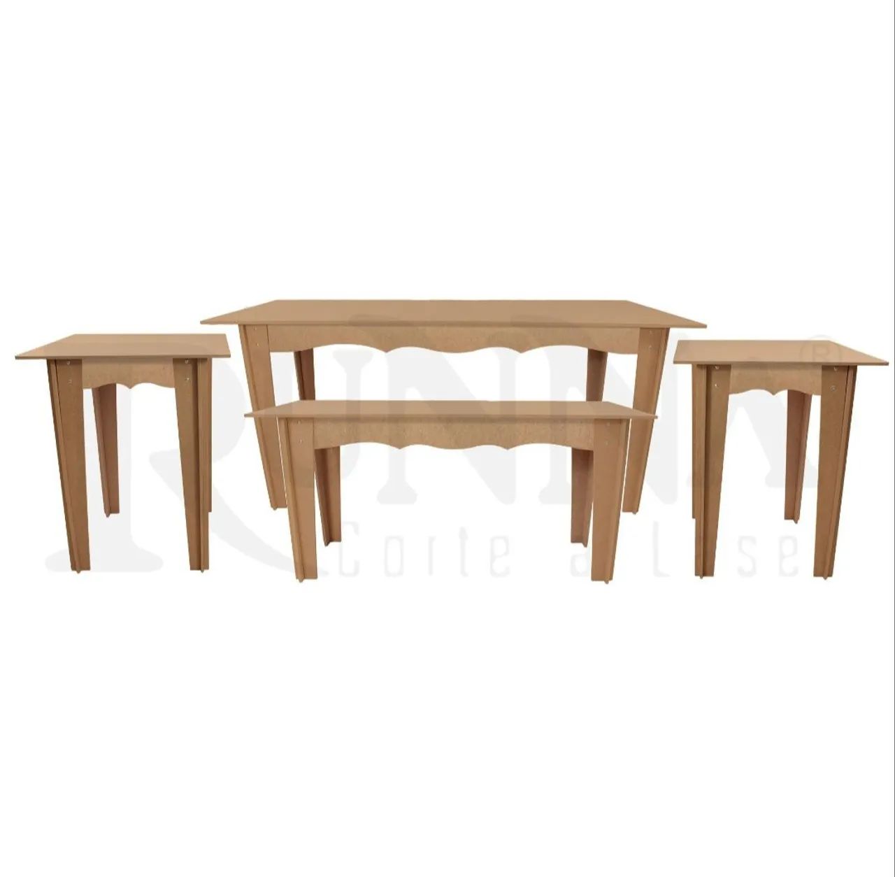 CONJUNTO DE MESA PROVENÇAL