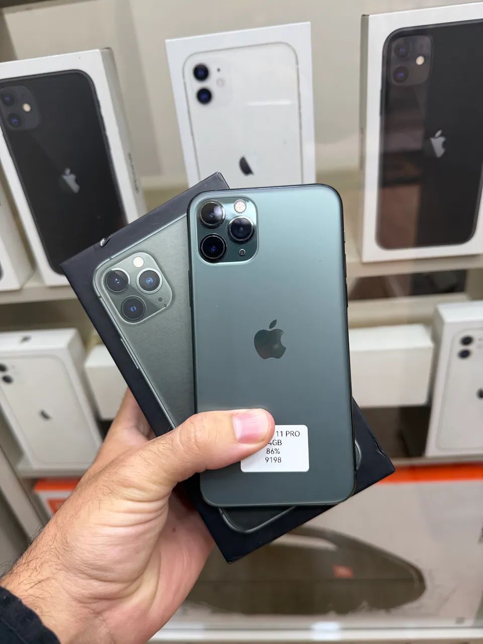 IPHONE 11 PRO 64GB VERDE COM CAIXA SEMI NOVO PROMOÇÃO IMPECÁVEL