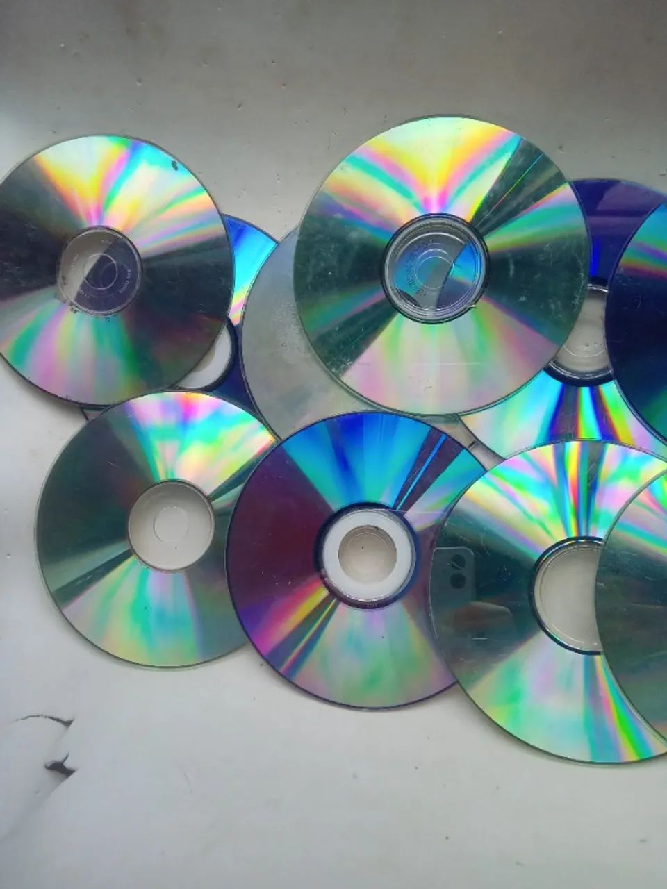 Cd para decoração e artesanato 10 unidades - Foto 2