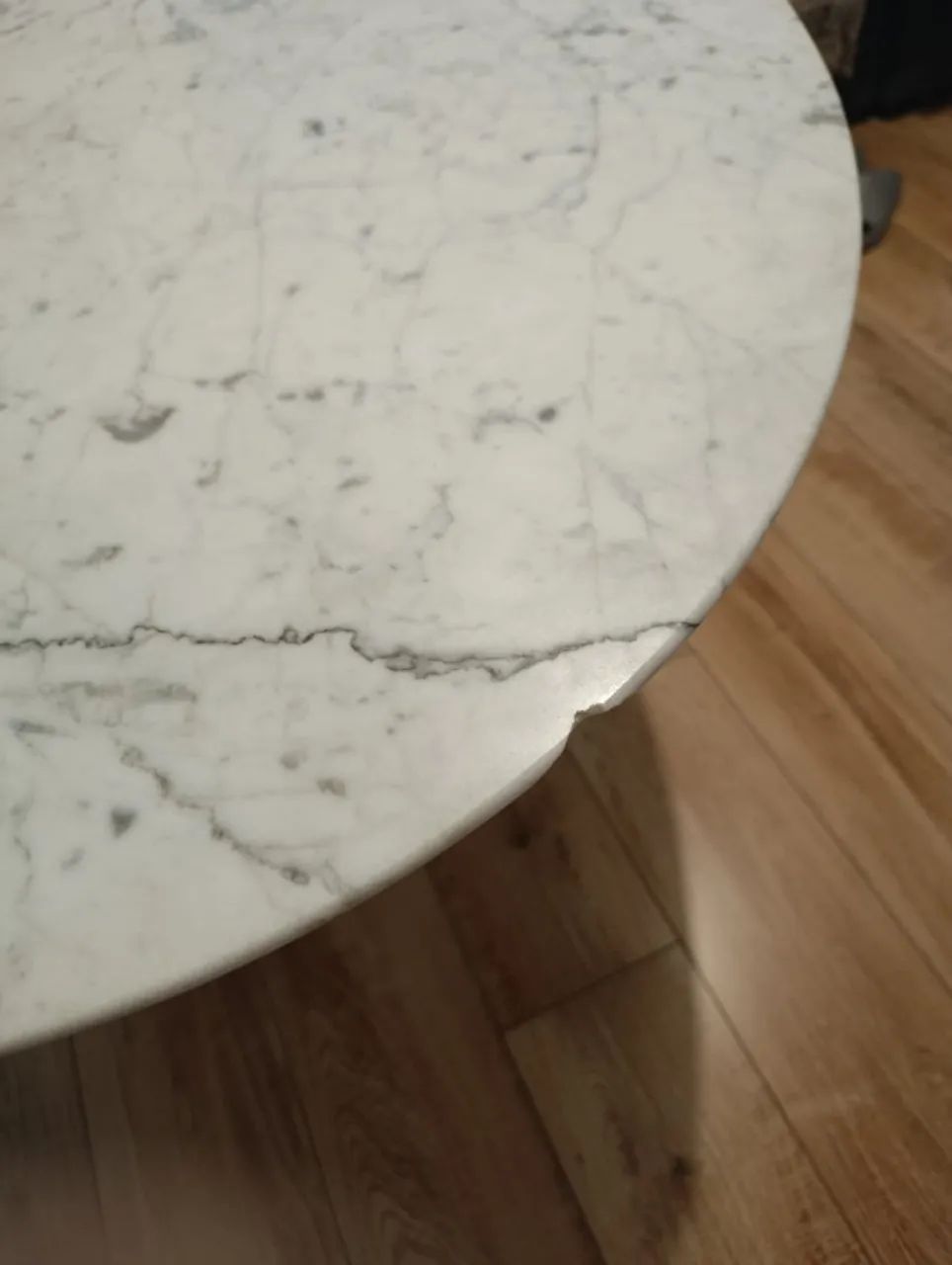 Mesa Saarinen Oval - Carrara 180x110 - Foto 4