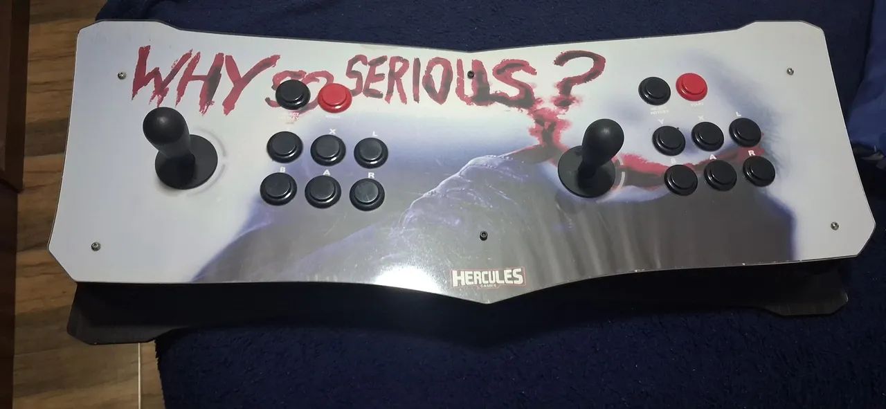 Controle Acarde Duplo/ Hércules Games/ Temática Coringa - Foto 4