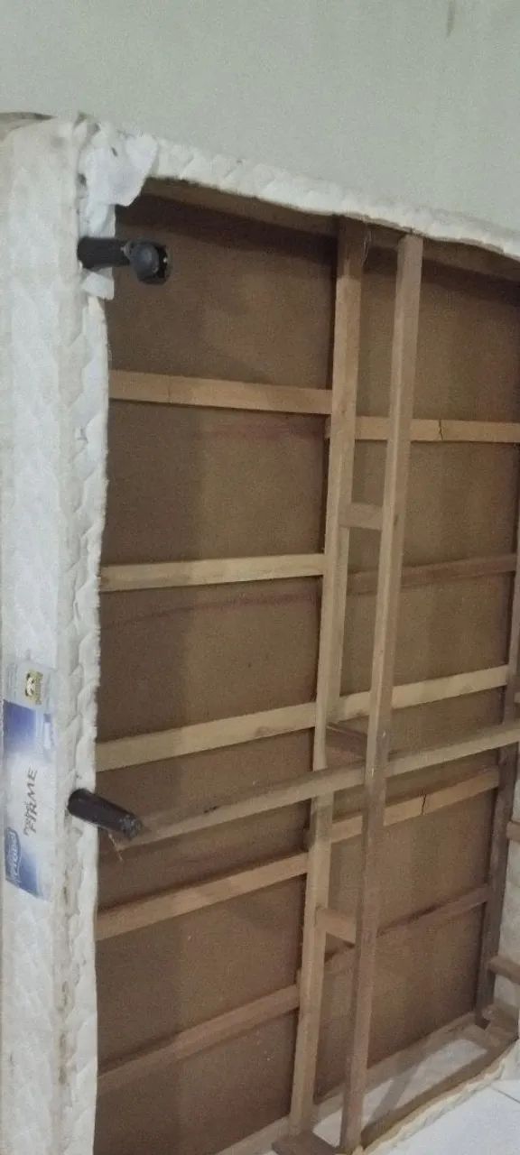 Cama Box Casal Probel - Estrutura Firme (Desapego) - Foto 5
