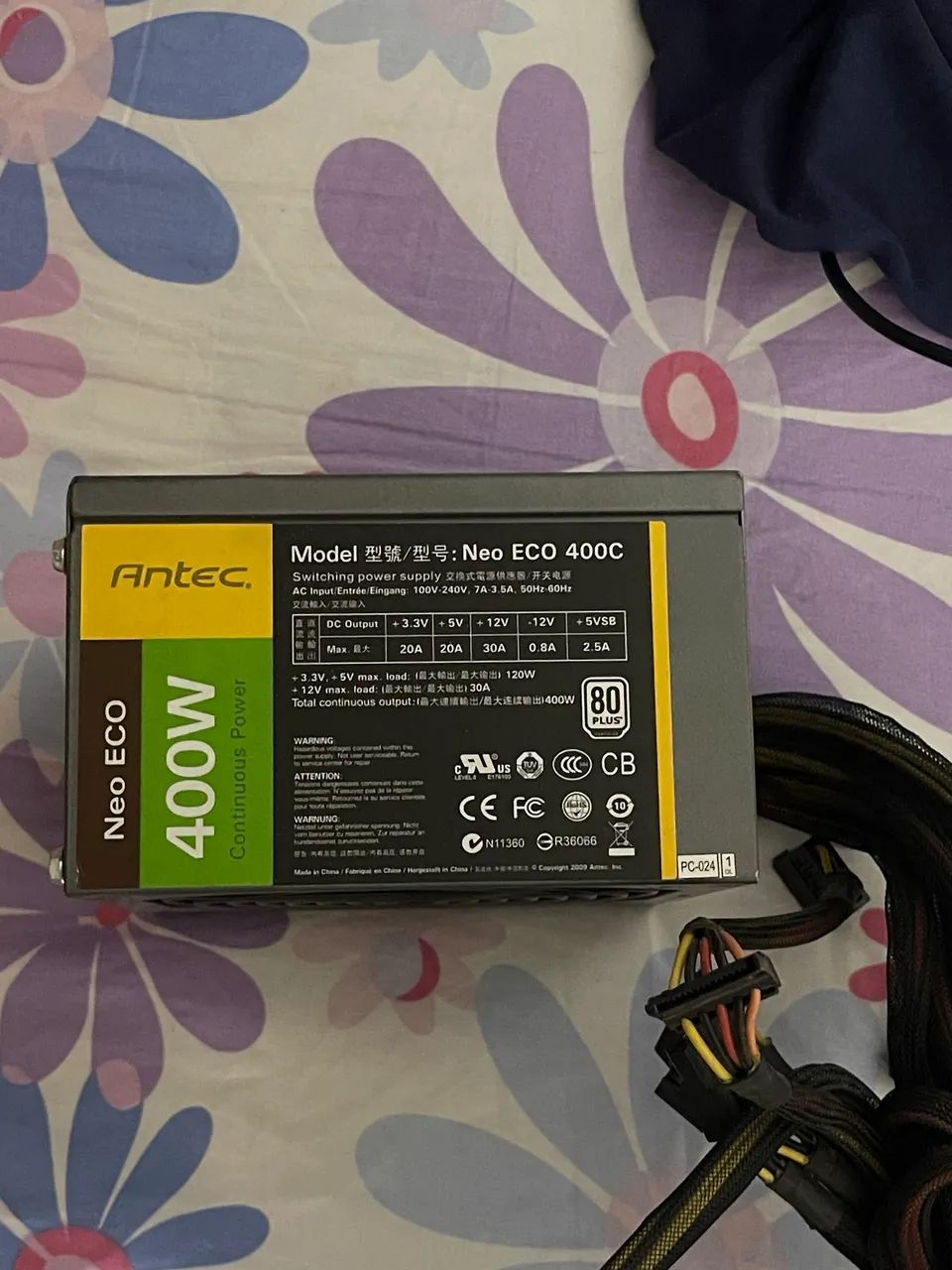 Fonte 400w 80plus - Foto 2