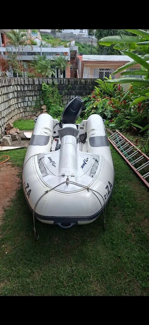 Inflavel fibra " jet-ski  " 40 hp - Foto 4