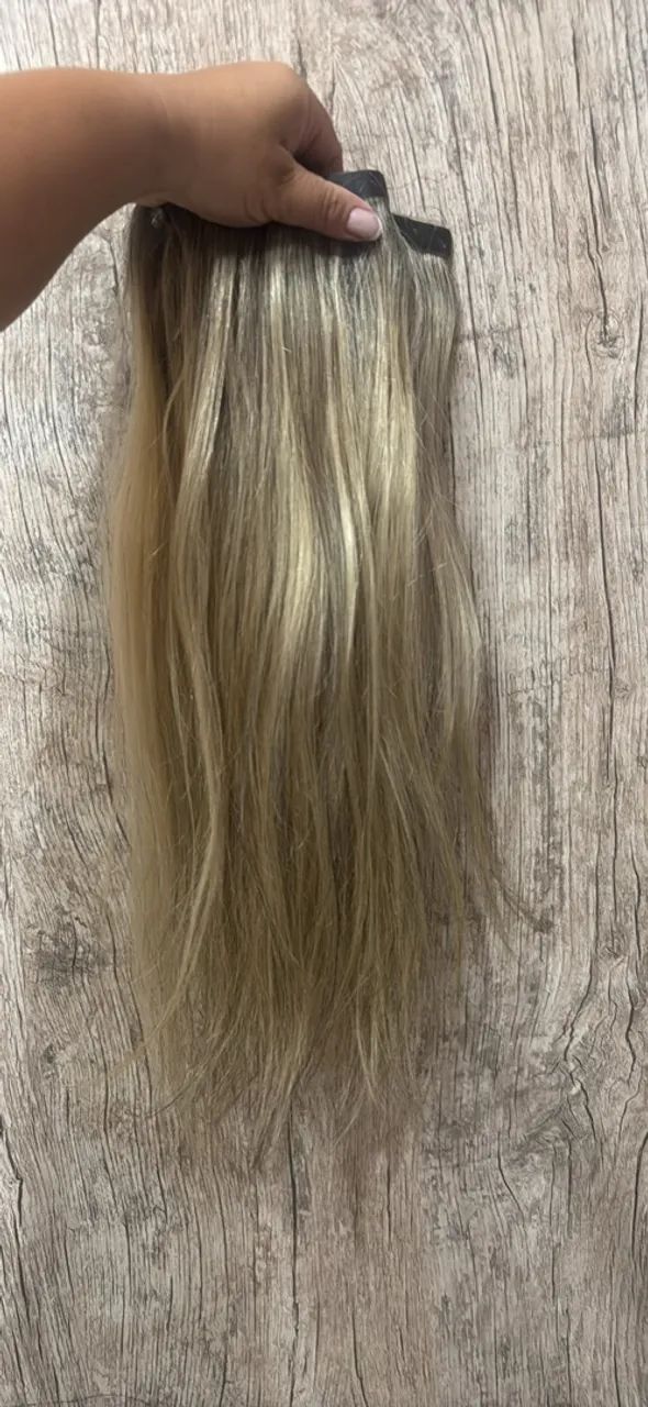 cabelo loiro mesclado brasileiro  - Foto 2