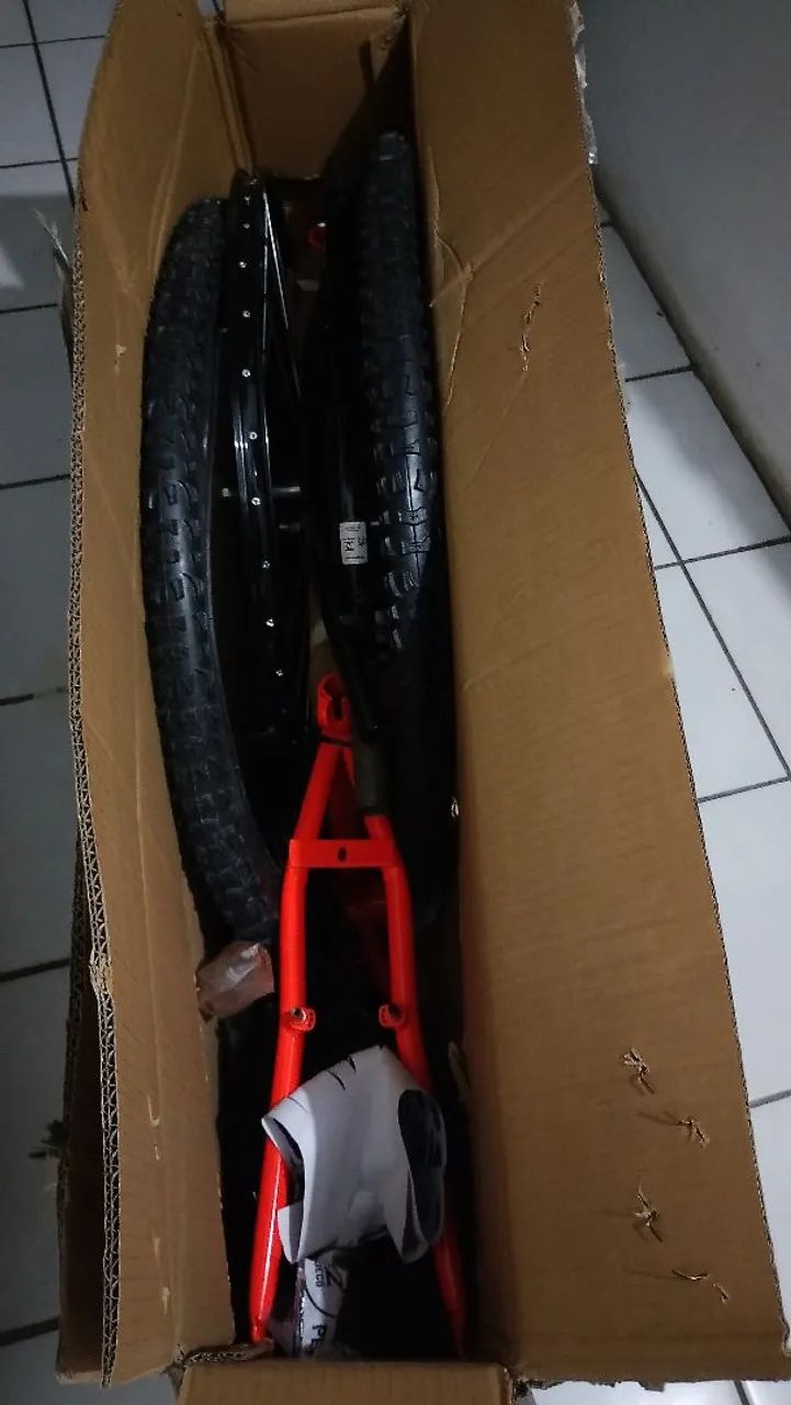 Vendo essa Bicicleta nova na caixa. - Foto 2