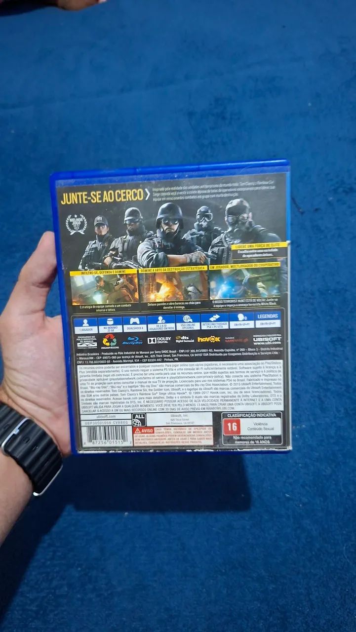 Rainbow six jogo de ps4 - Foto 2